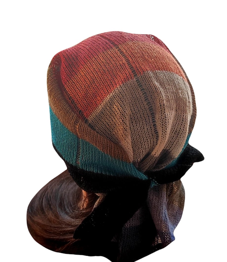 Bandana / Linen Bandana Head Scarf - Image 3