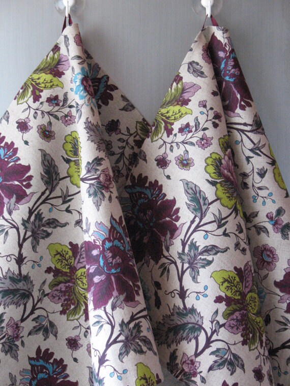 Apron Women Linen Kitchen kit Apron Womens Aprons for women Christmas Apron Towels Chrysanthemum Roses Flower - Image 2
